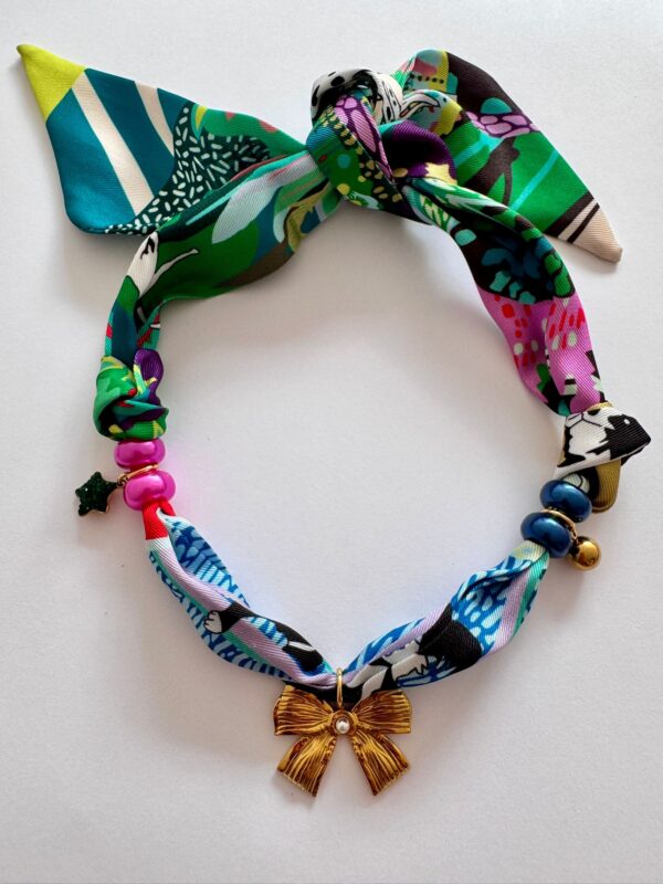 Bandana ketting groen